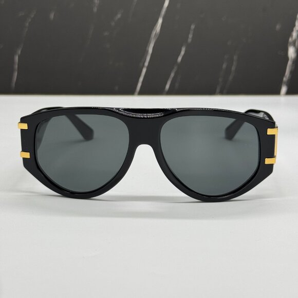 NEW DOLCE&GABBANA DG4499 501/87 BLACK SUNGLASSES DG4499 50187 EYEWEAR - Picture 3 of 9